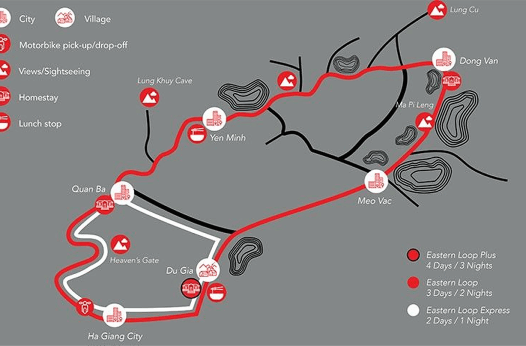 Travel Tips Using The Ha Giang Vietnam Map