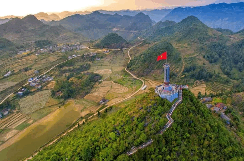 Lung Cu Flag Tower top 20 Destinations in Ha Giang