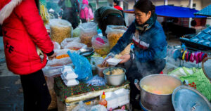 Sa Phin Market Traditional Market In The Mountains