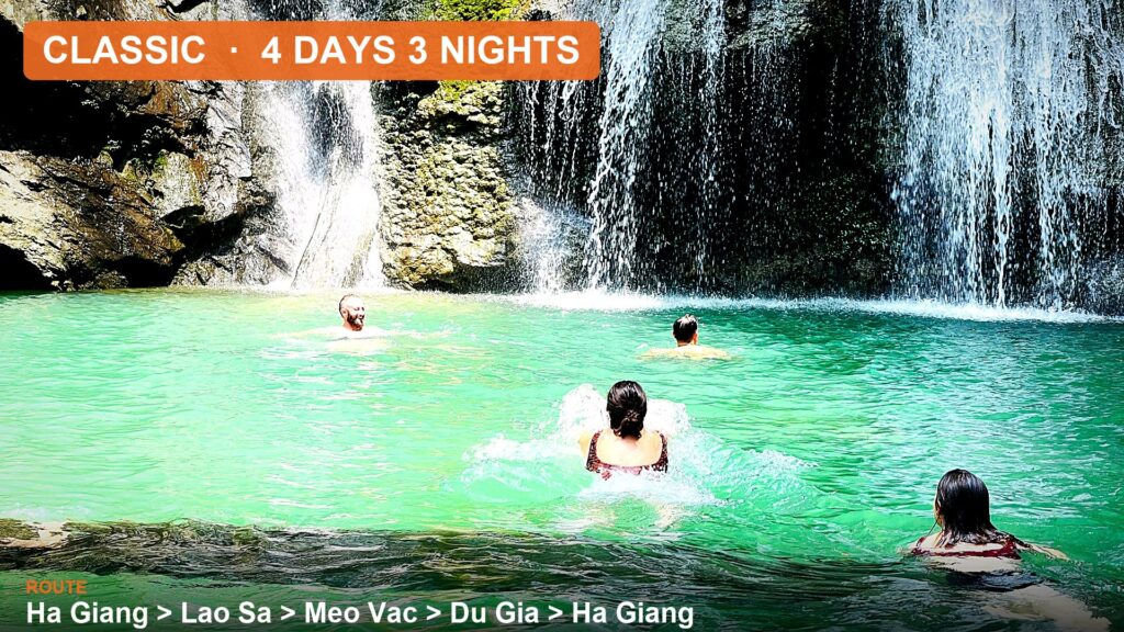 Ha Giang Loop Classic 4 days Du Gia Valley route