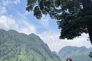 Ha Giang Loop packing list - misty mountain weather at Quan Ba