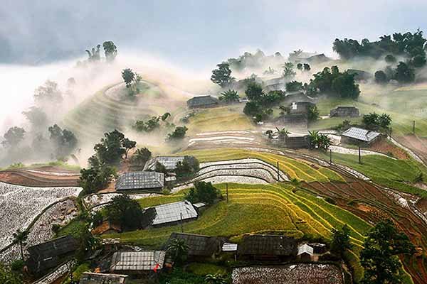 Ha Giang vs Sapa - terraced rice fields of Thong Nguyen, Hoang Su Phi