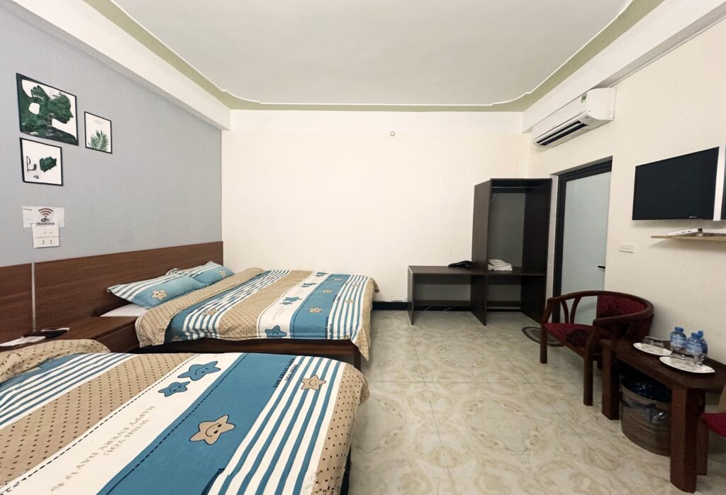 Quad Standard Room at Ha Giang Ali Hostel