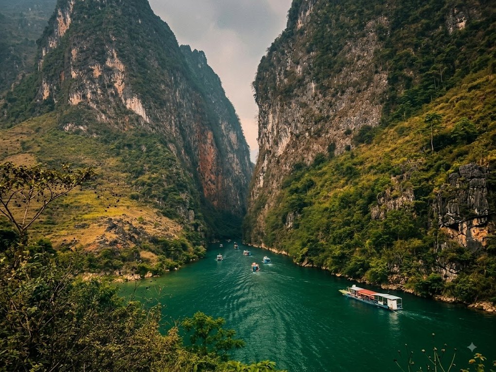 Nho Que River border zone where forgetting a permit is a Ha Giang Loop mistake