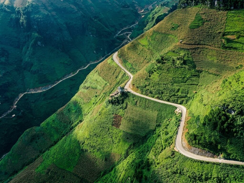 Ma Pi Leng Pass, one of the best Ha Giang Loop photo spots