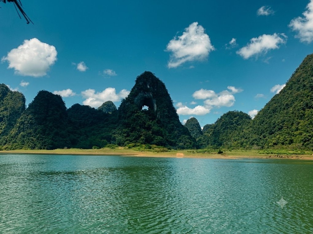 Angel Eye Mountain in Cao Bang on the Ha Giang to Cao Bang loop